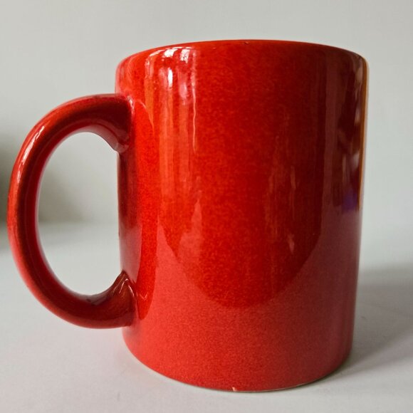 Waechtersbach West Germany Red Ceramic Coffee Mug Tea Cup - Picture 4 of 16